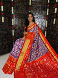 Pochampally Ikkat Pattu Silk Saree