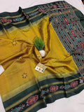 Super Cotton Silk Blend Fabric Saree