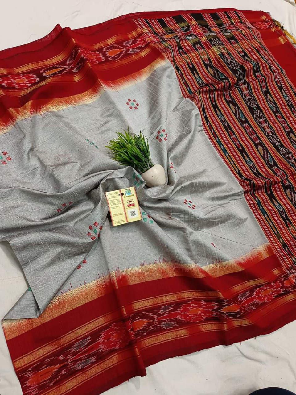 Super Cotton Silk Fabric Saree